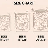 Forest Cat | Handcrafted Laundry Basket