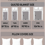 Amour Patchwork | 3-Piece Handcrafted Bedding Set